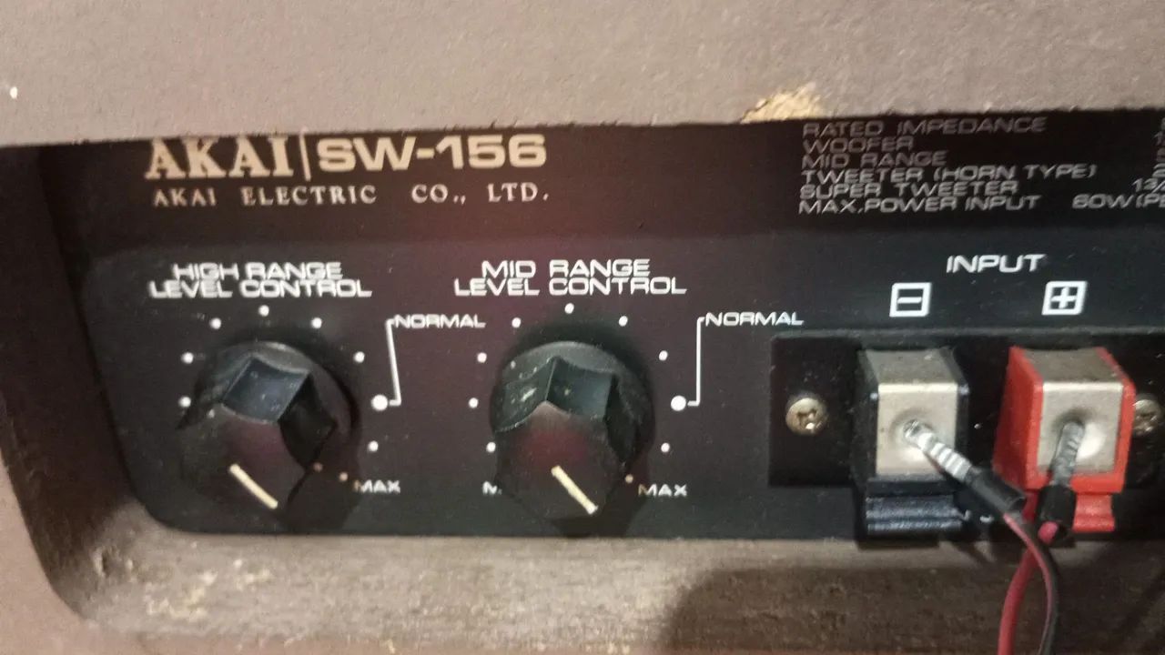 Caixas vintage Akai japonesas - Foto 2