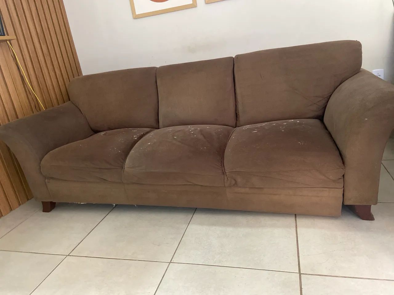 Vendo sofá 3 lugares  - Foto 2