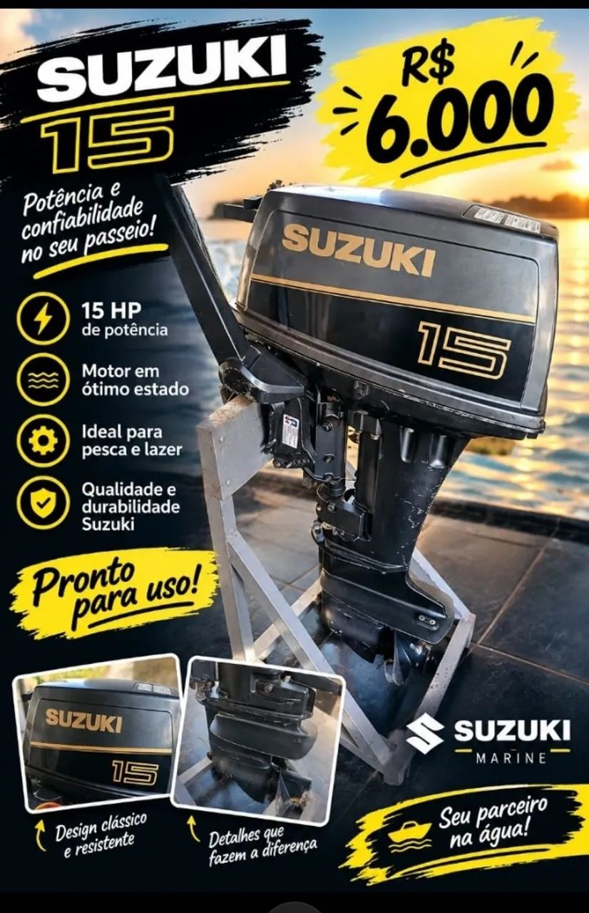 MOTOR SUSUKI 15     2 TEMPO