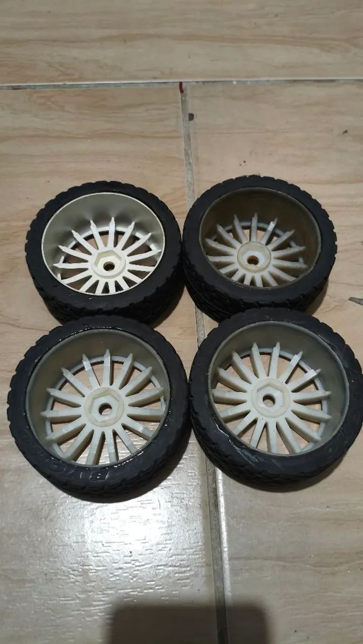 Rc Automodelo jogo de Rodas sextavado 17mm 1/8 1/7  - Foto 2