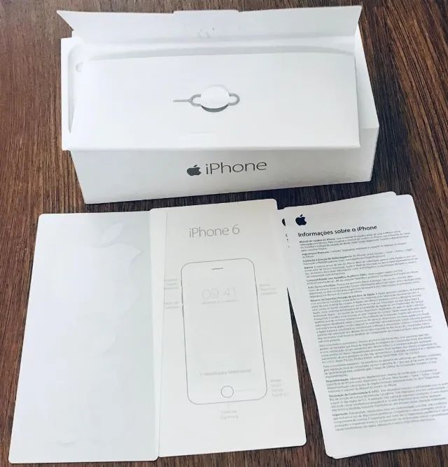 Caixa original Iphone 6s Apple - Foto 4