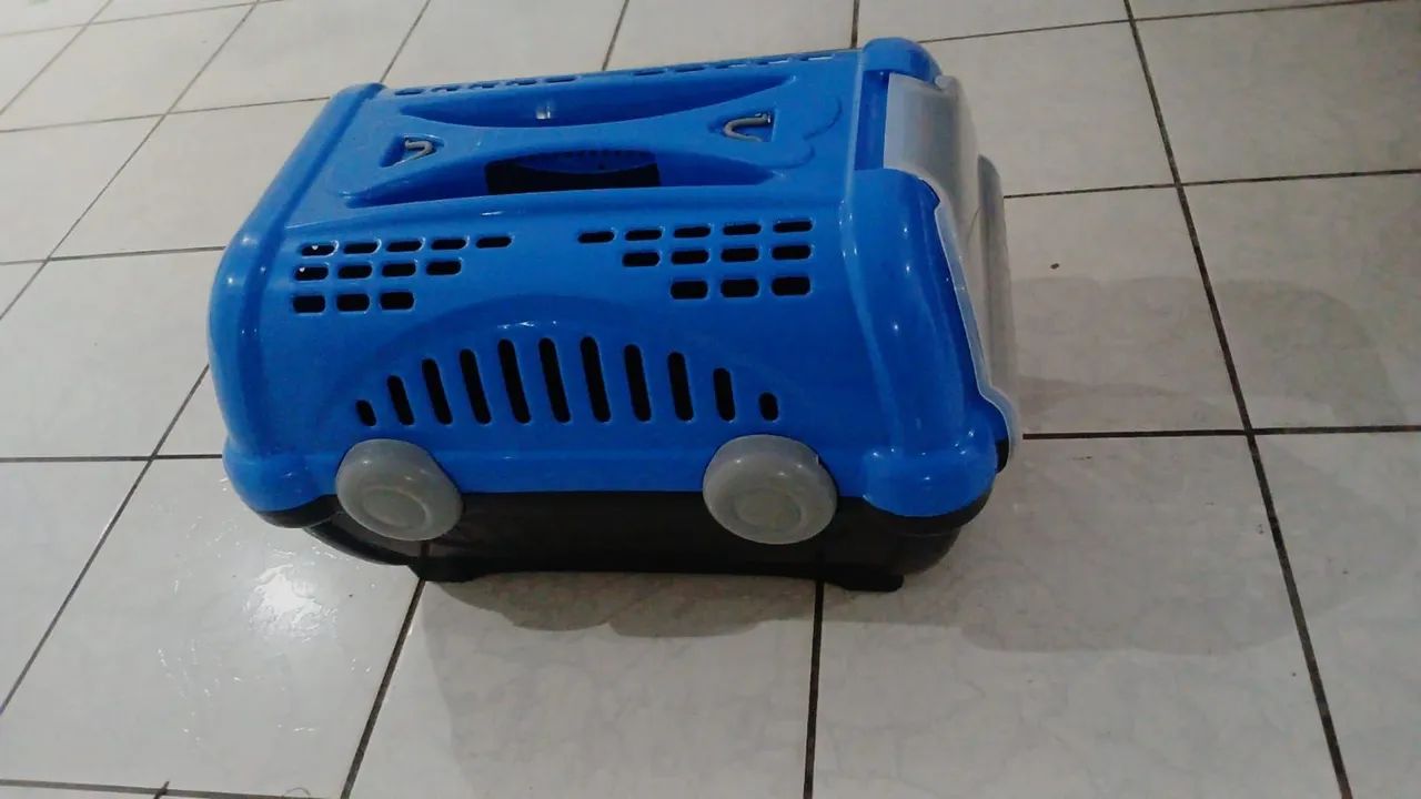 Caixa transporte GRANDE SEMINOVO pra pet 
