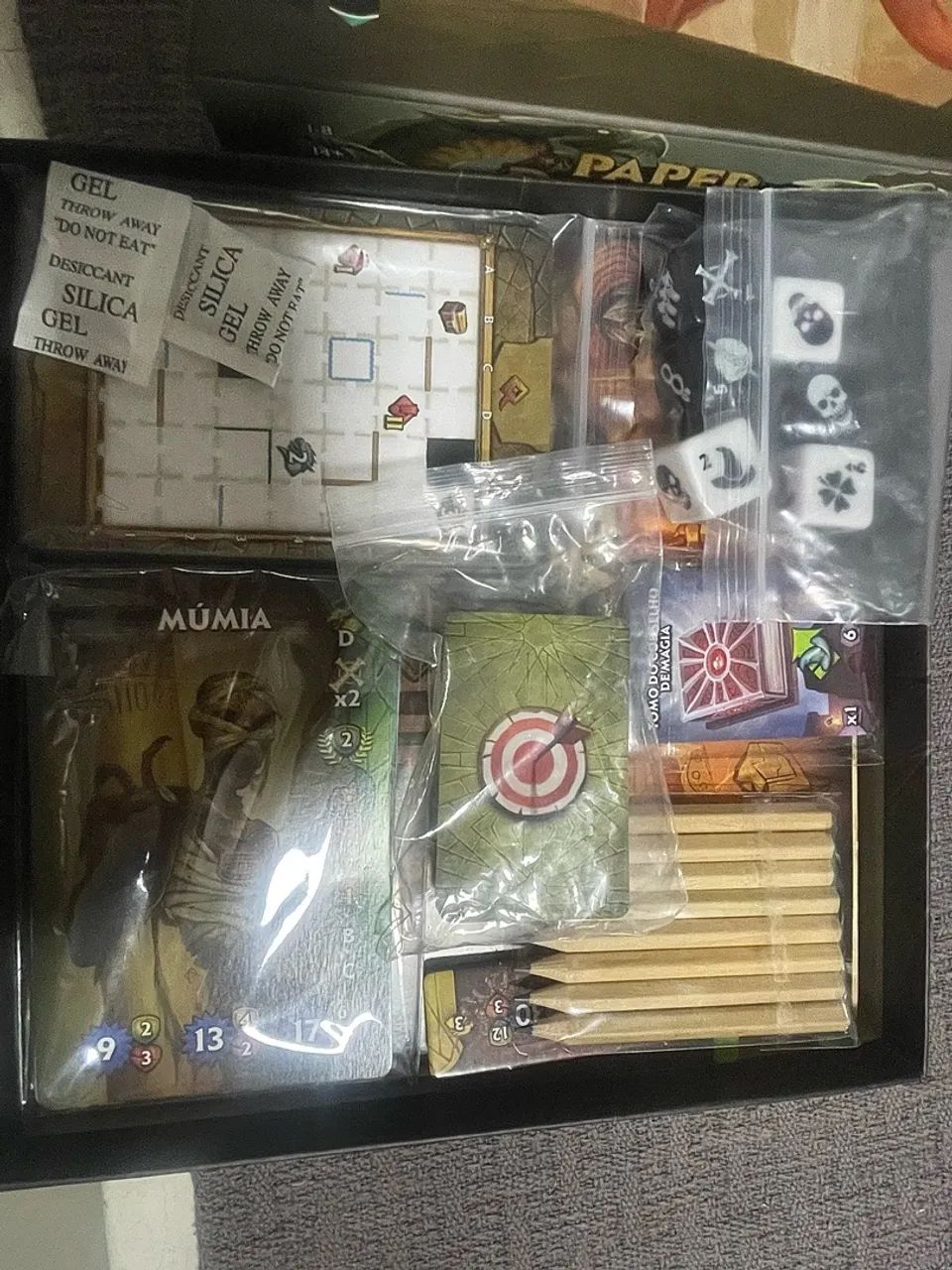 Vendo jogo de tabuleiro Paper Dungeons - Foto 2