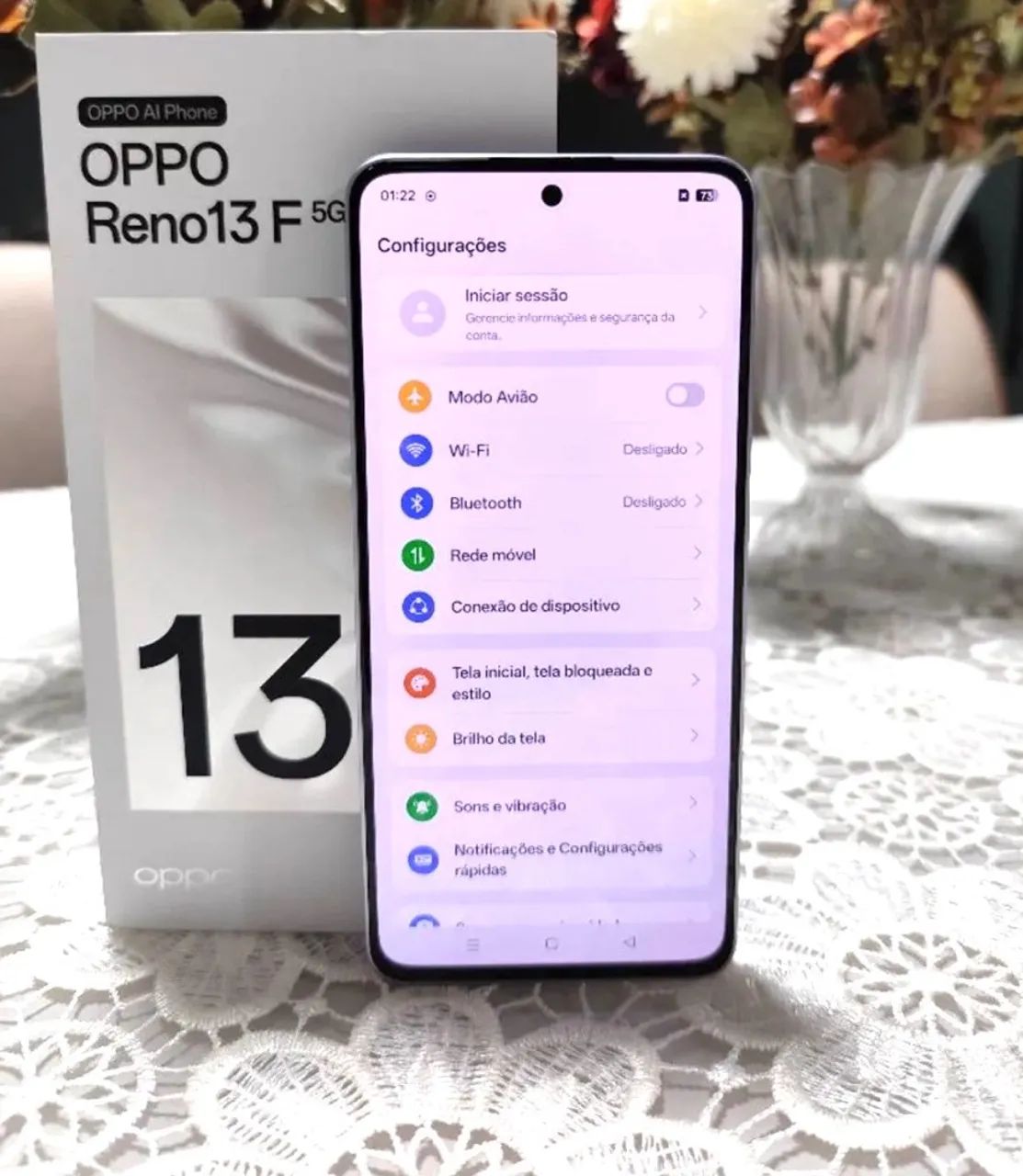 Celular Oppo Reno 13F 24GB 256GB