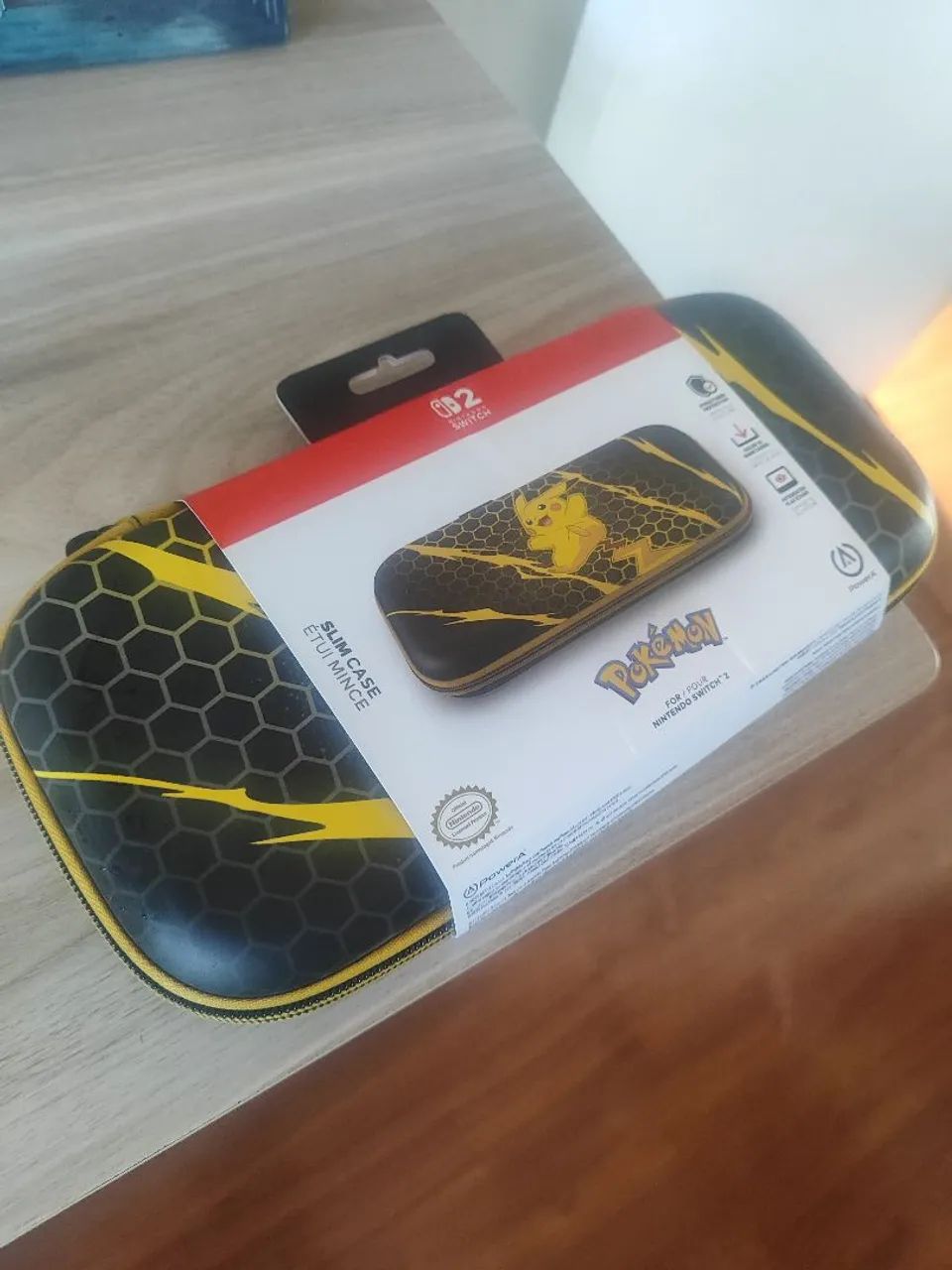 Case Slim Oficial Pikachu Nintendo Switch 2 - Foto 2