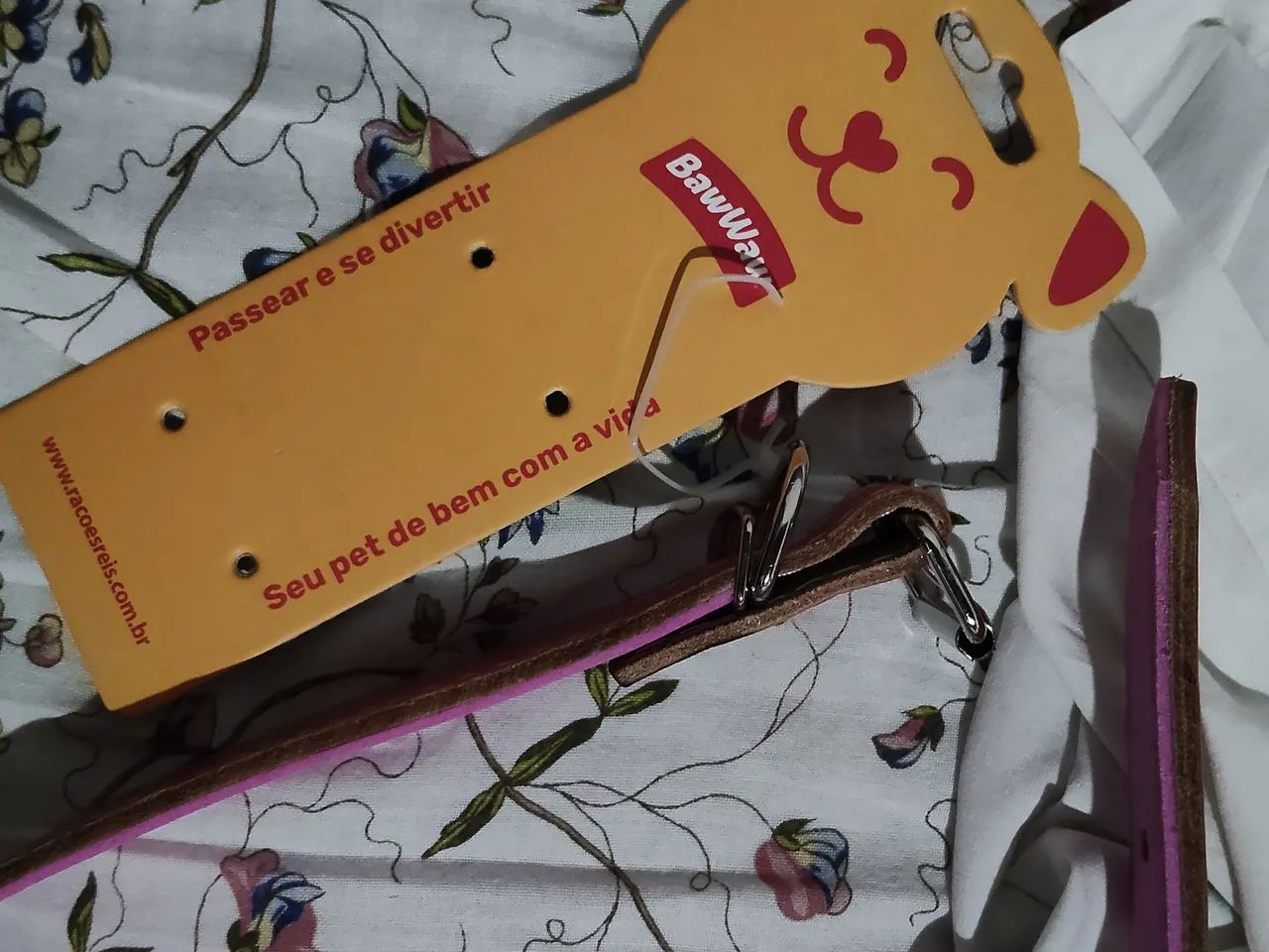 Coleira Forrada M  BawWaw