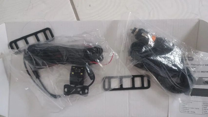 Espelho retrovisor LCD com câmera de ré  - Foto 4