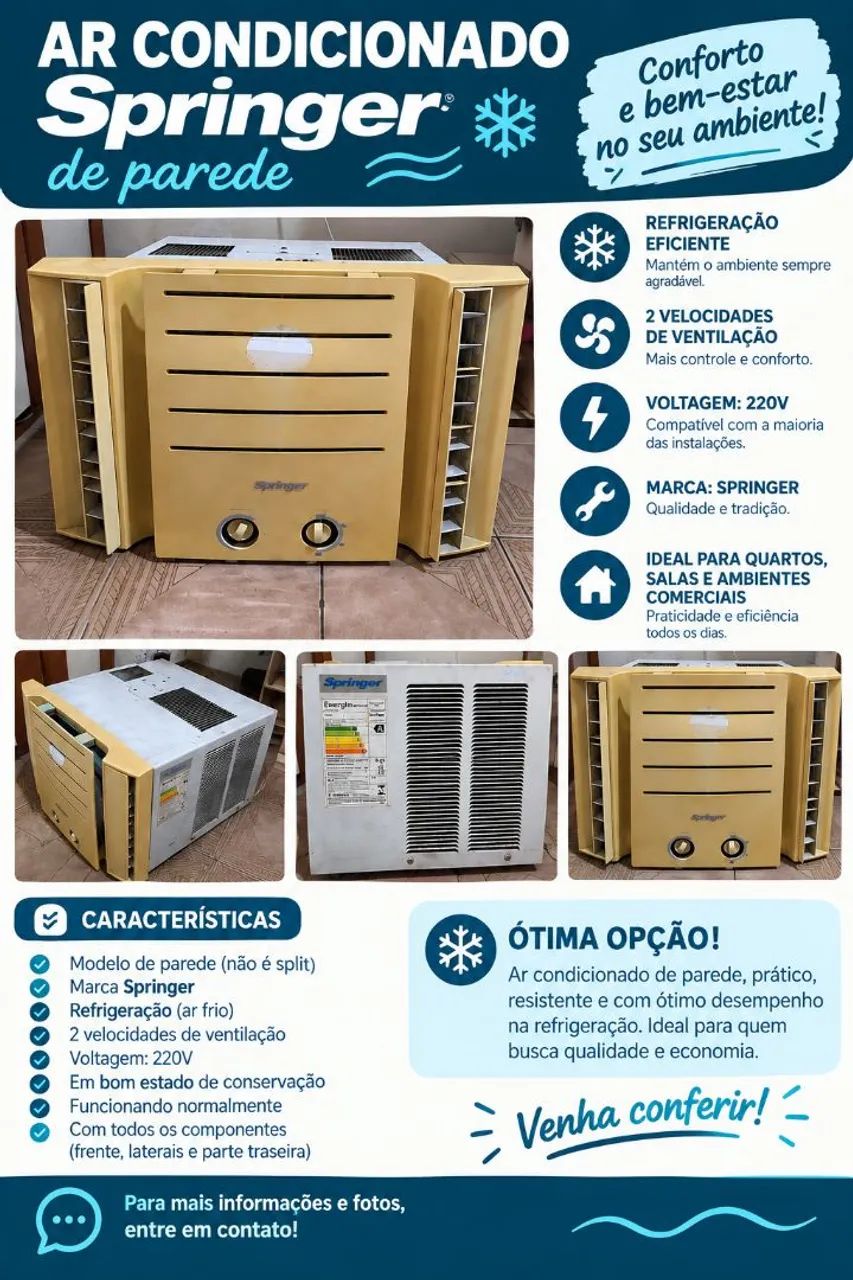 Ar condicionado de Janela. 