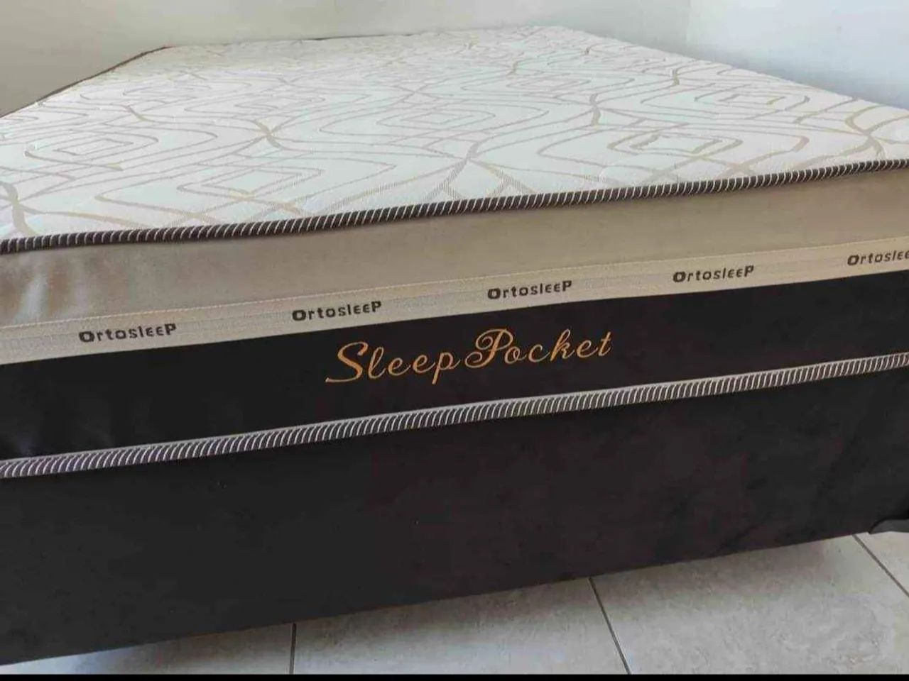 Cama casal molas ensacadas colchão 25cm - Foto 2