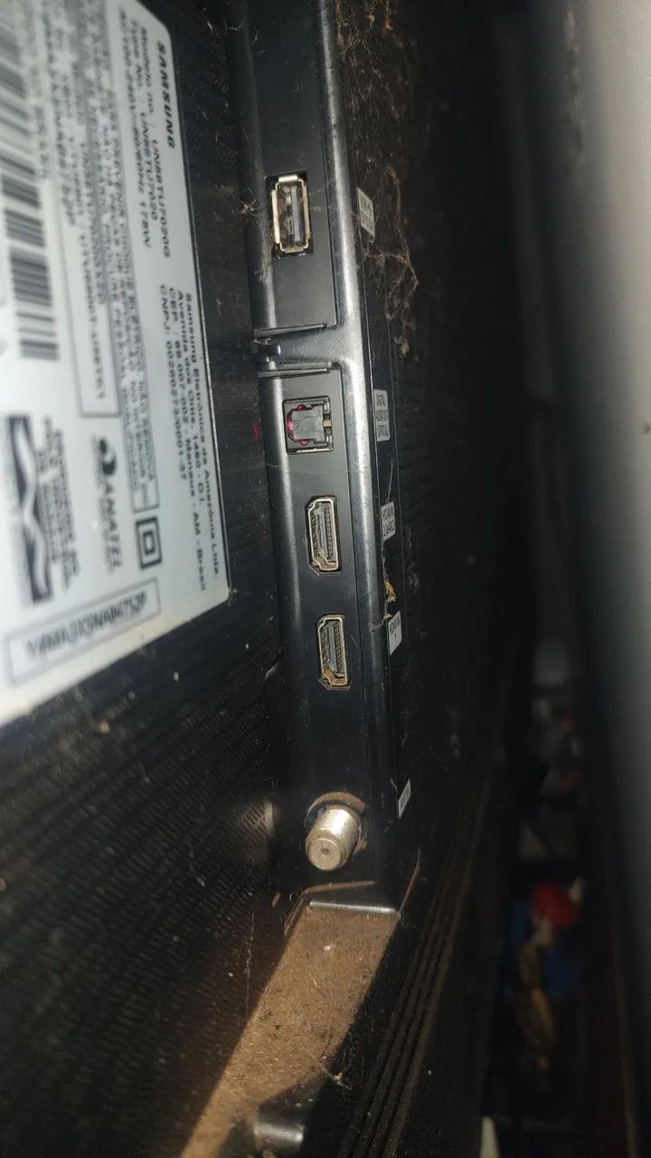 Tv Smart 58 polegadas Samsung para concerto - Foto 3