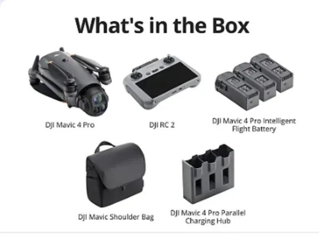 Drone DJI Mavic 4 Pro Fly More Combo (Com tela) e bolsa. Equipamemto zero, nunca voou. Com - Foto 2