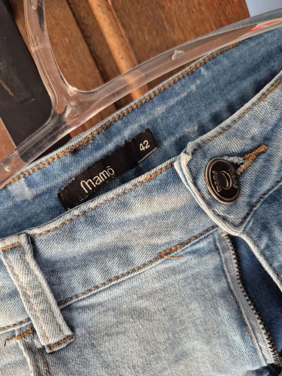 Calça jeans Mamô  - Foto 2