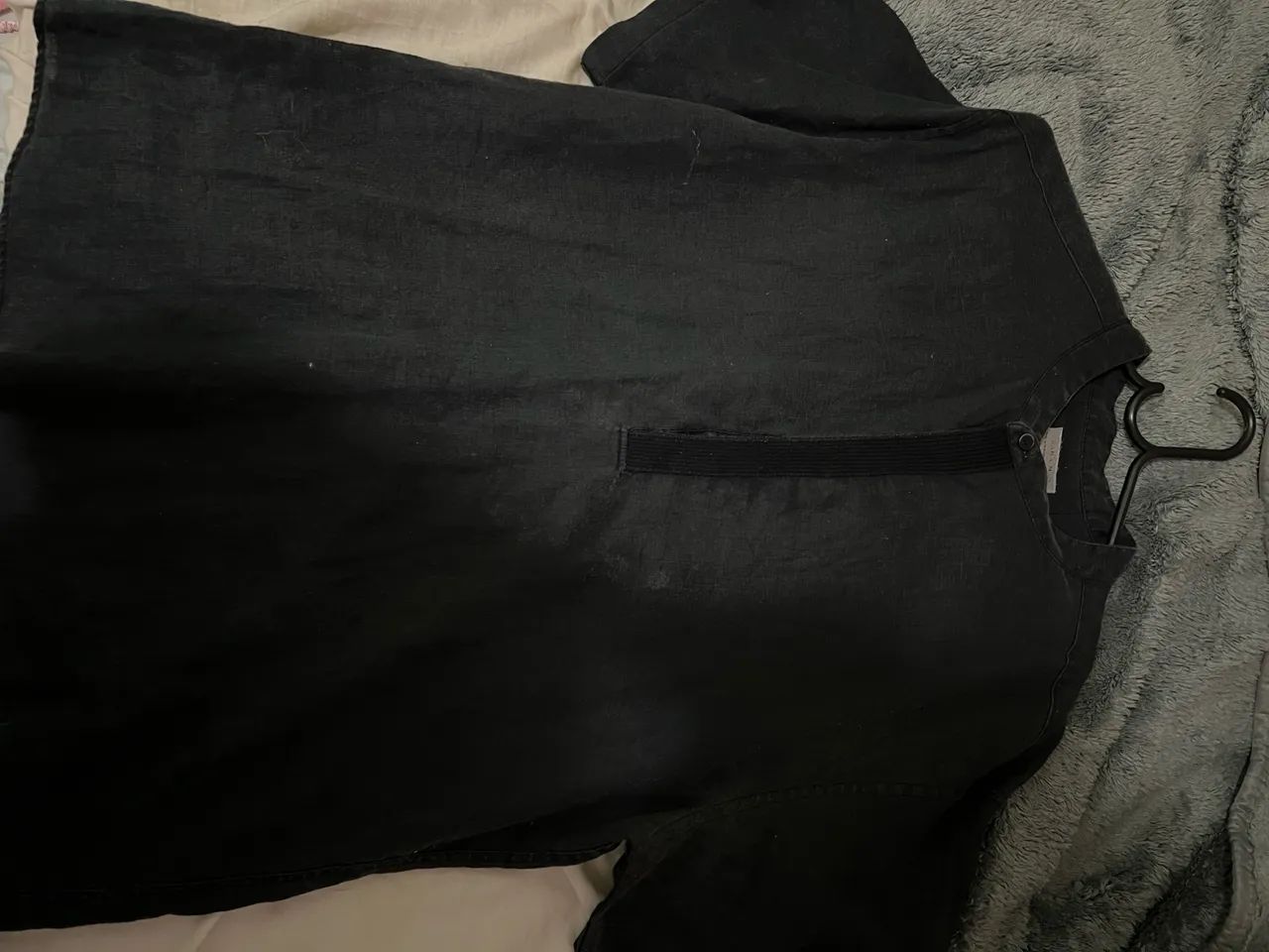Camisa Zara Man Original - Slim Fit - Preta