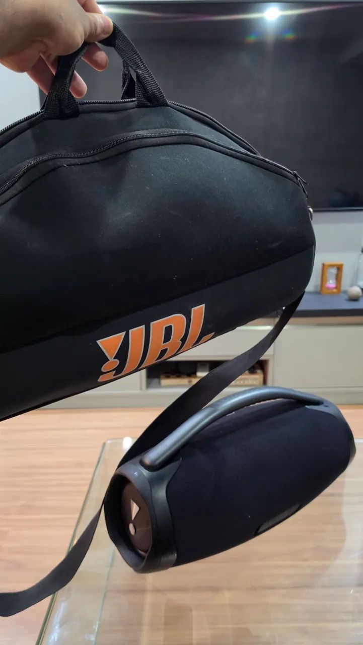 JBL Boombox 3 Original Impecável + Case de Proteção - Foto 6