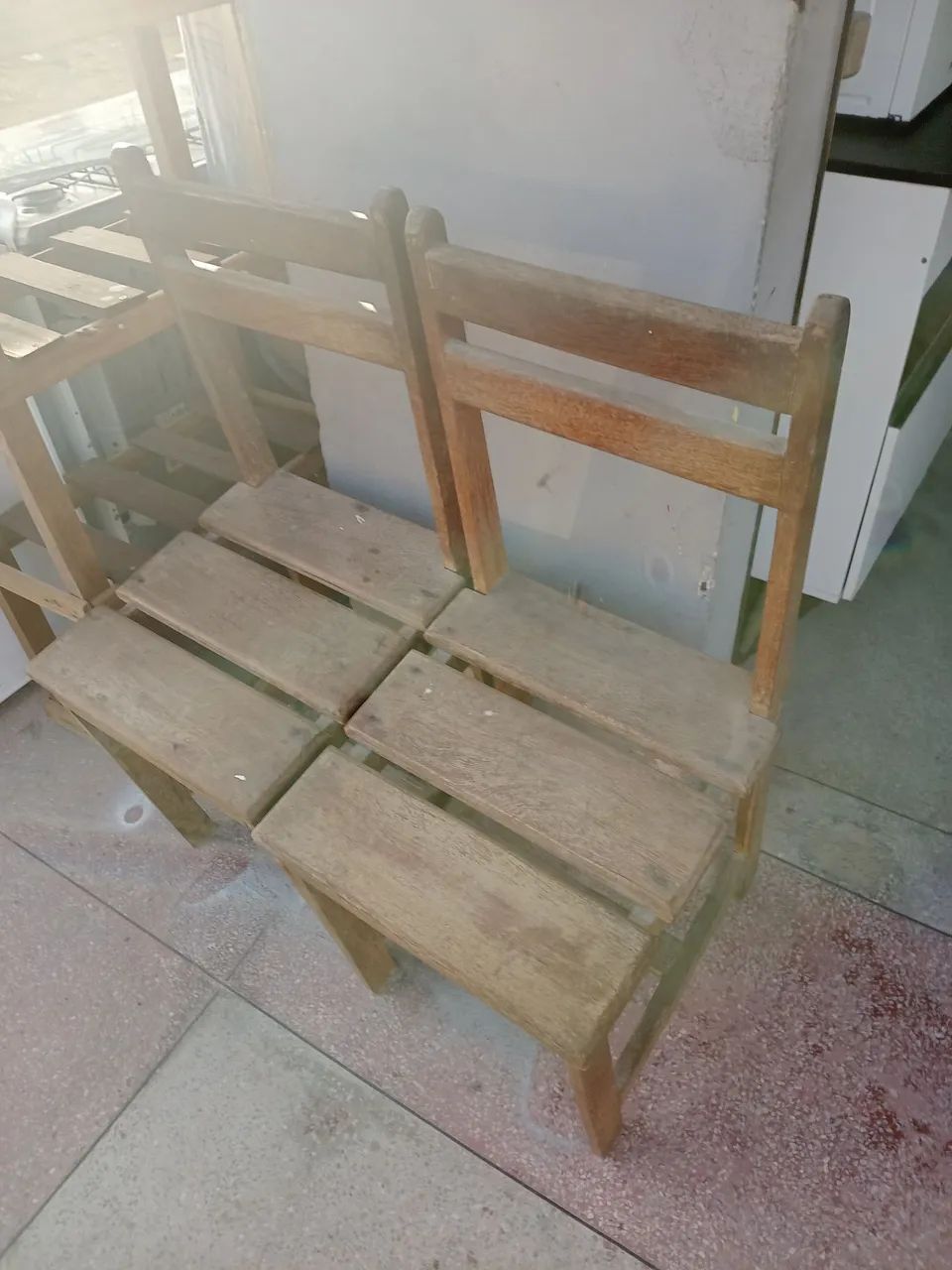 6 cadeiras de madeira  - Foto 3