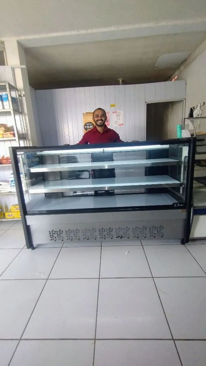 BALCÃO VITRINE NATURAL 1.75 METRO POLAR  - Foto 5