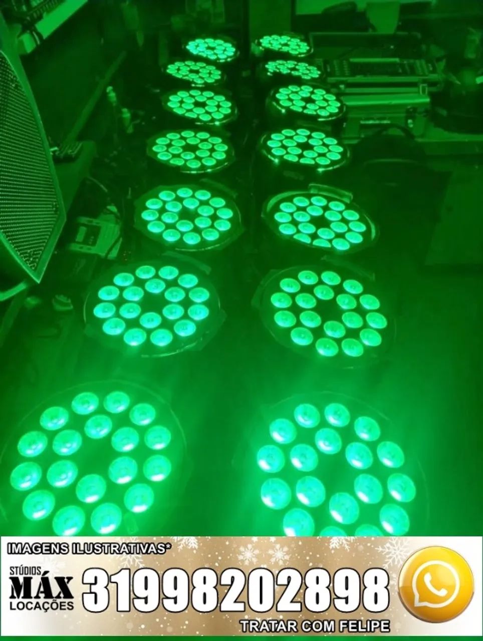 Aluguel de jogo de luz para aniversários festas e eventos - Foto 5