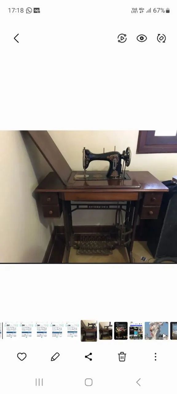 Máquina de costura  - Foto 2