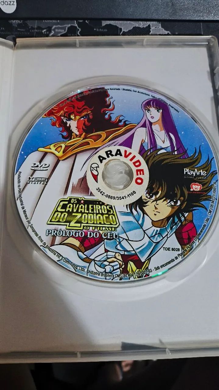 DVD's Originais Cavaleiros do Zodíaco - Foto 2