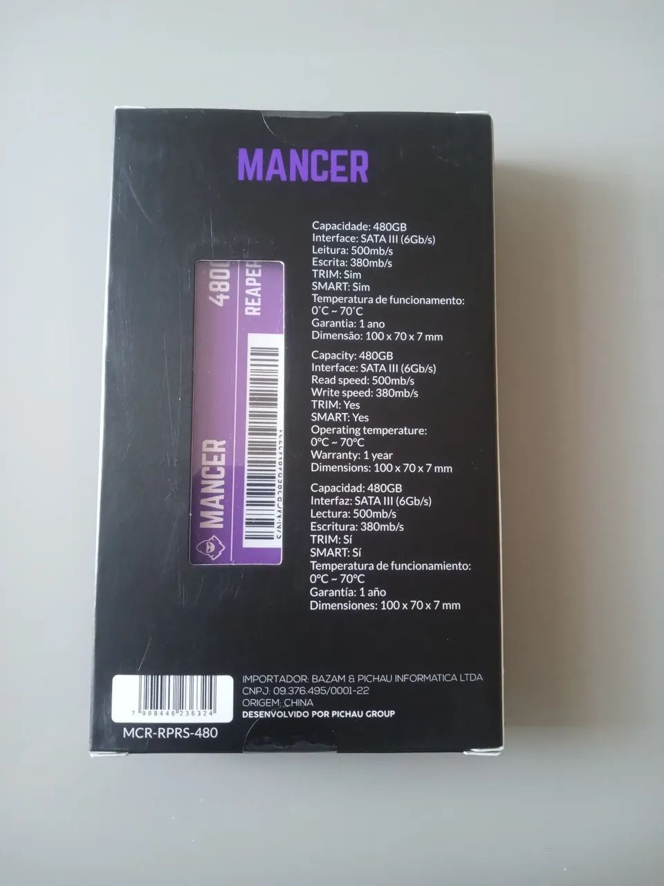 SSD Mancer 480GB - Foto 2