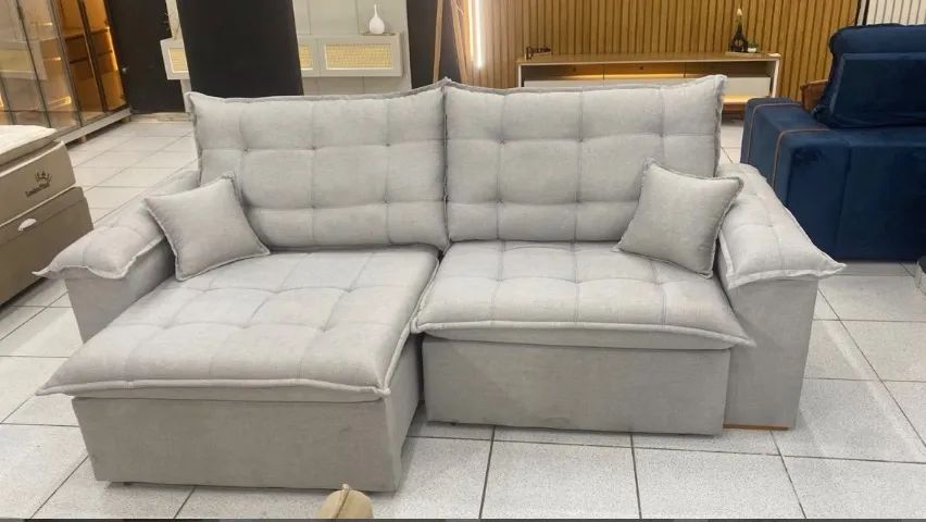 Sofá Retrátil e Reclinável Verona Prime 2,50 m - Foto 3