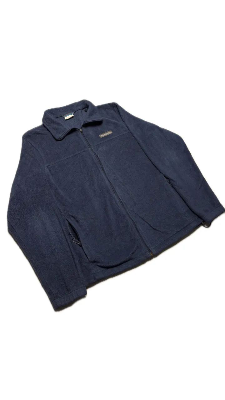 Fleece columbia marinho - Foto 2