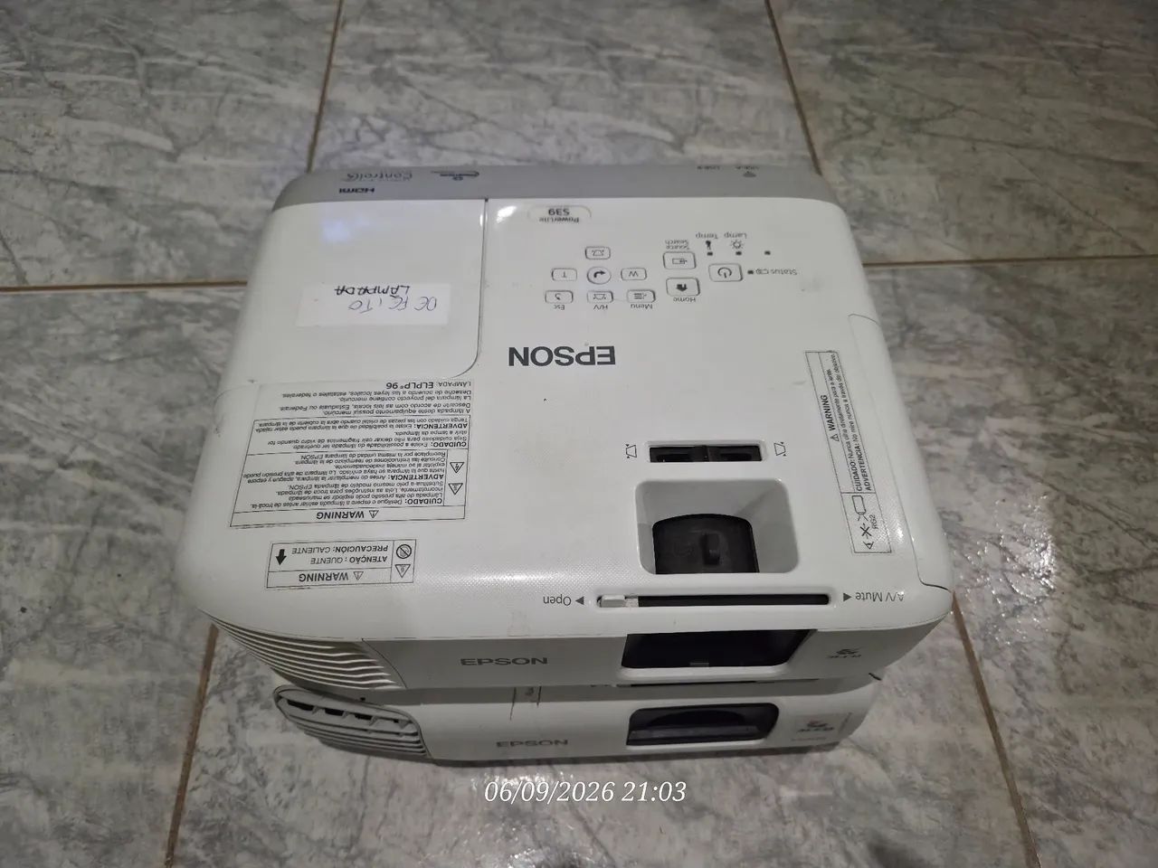 Projetores Epson (com defeito) - Foto 2