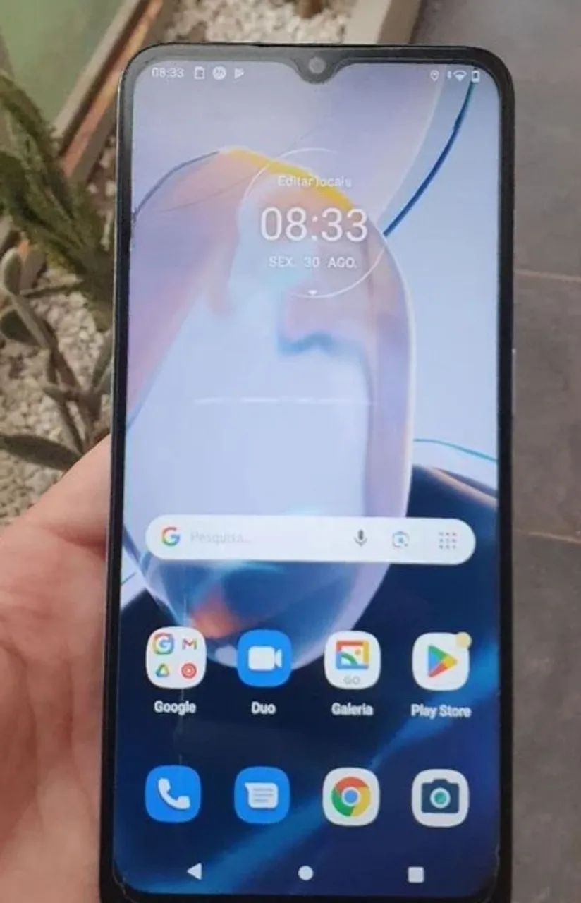 Vendo Moto E22 Branco Aparelho usado.