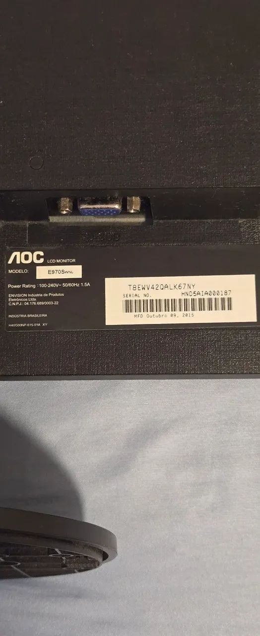Monitor LCD AOC de 18,5. - Foto 4