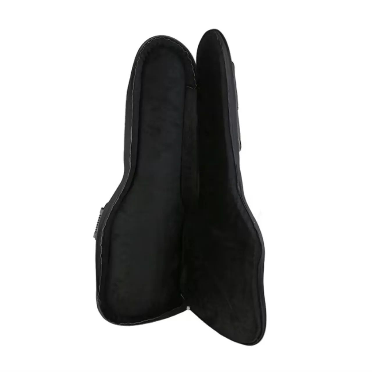 Capa bag guitarra couro sintético pelúcia. - Foto 4