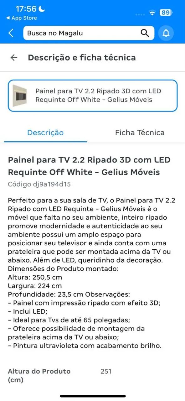 Painel tv  - Foto 2