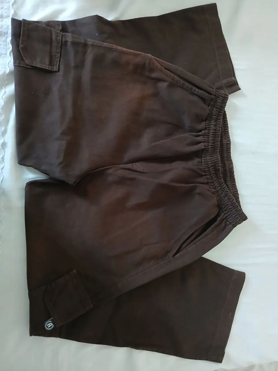 Calça Marrom tamanho M - Foto 5
