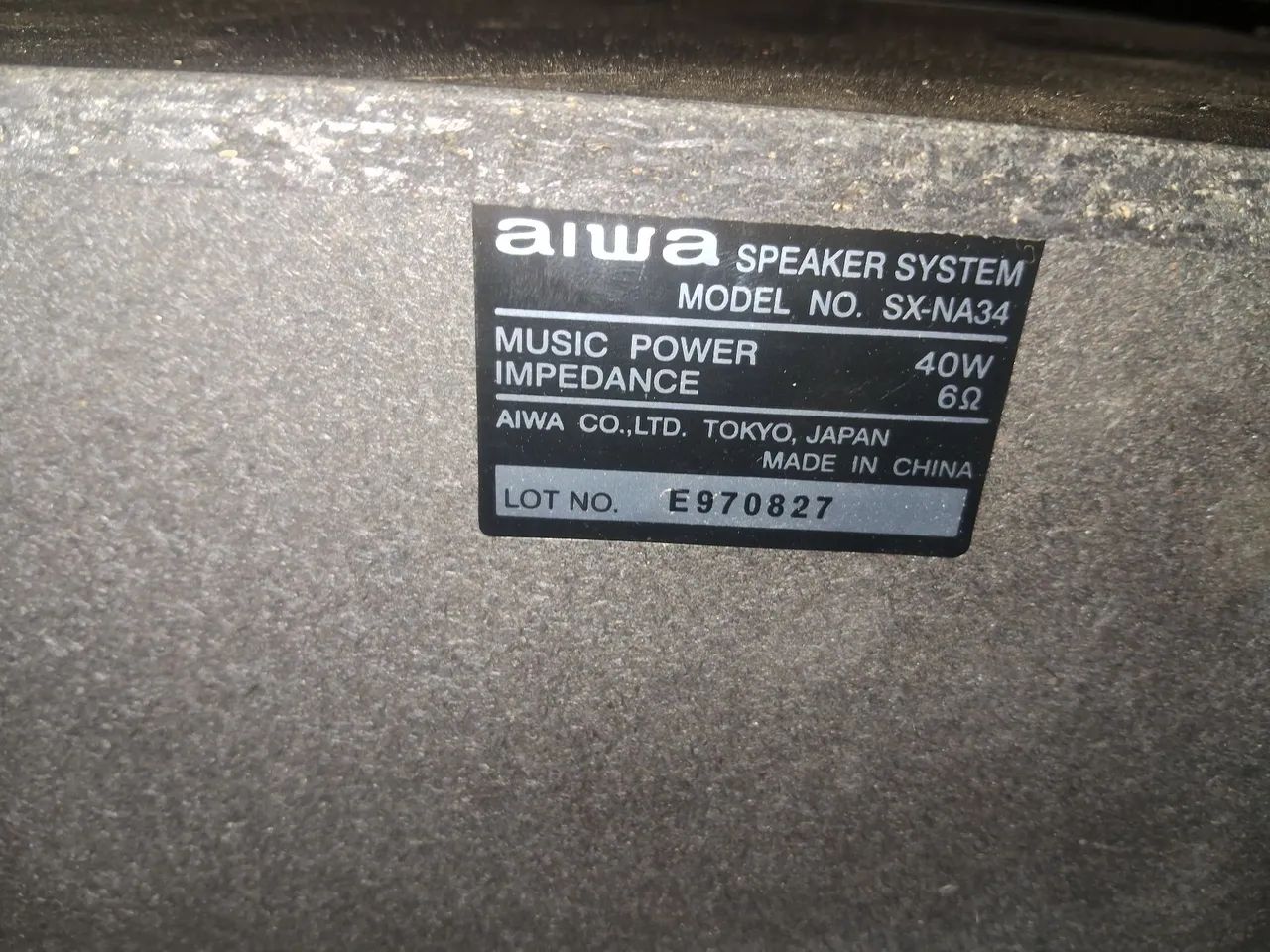 Caixa de son aiwa - Foto 3