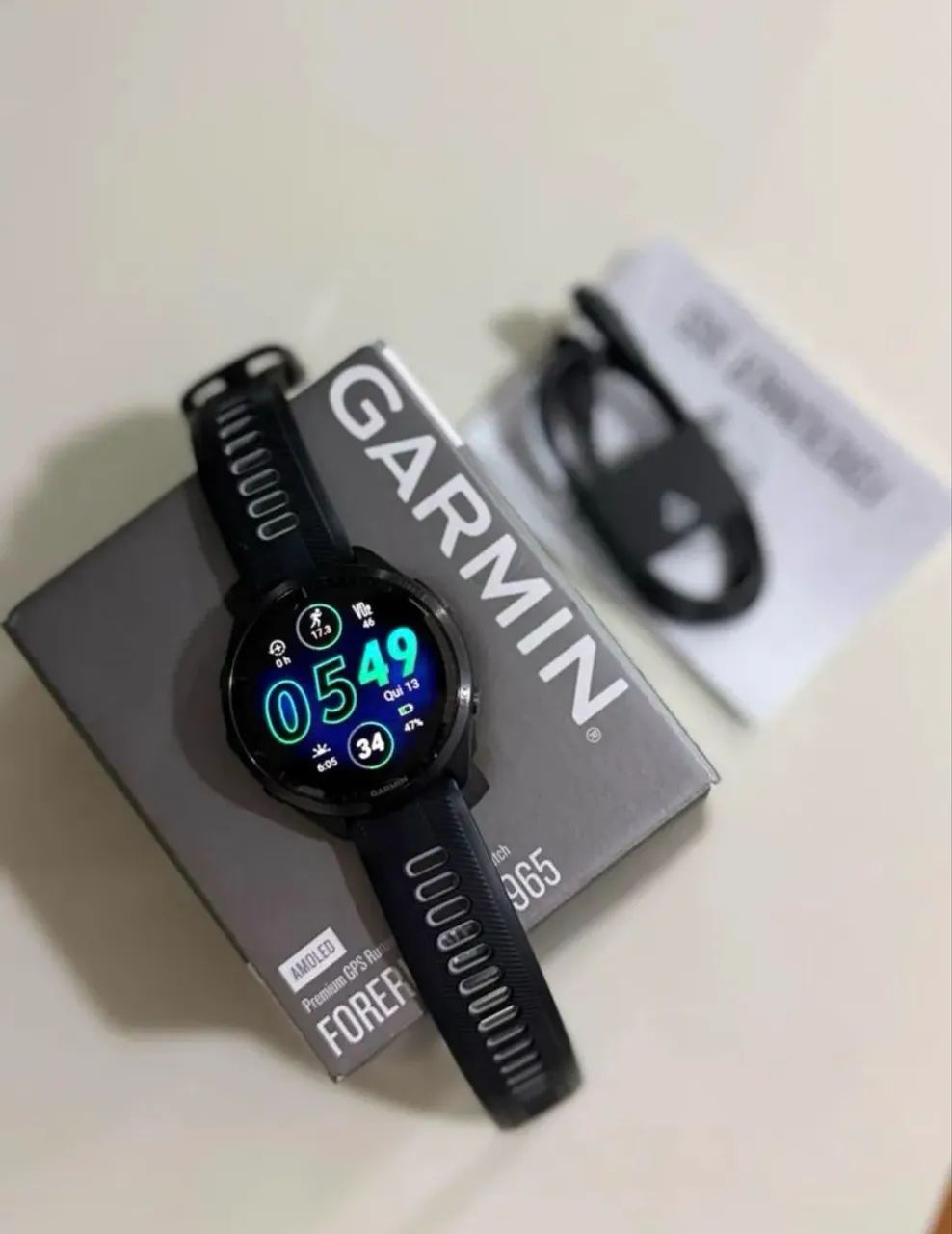 Relógio Garmin 965 forerunner
