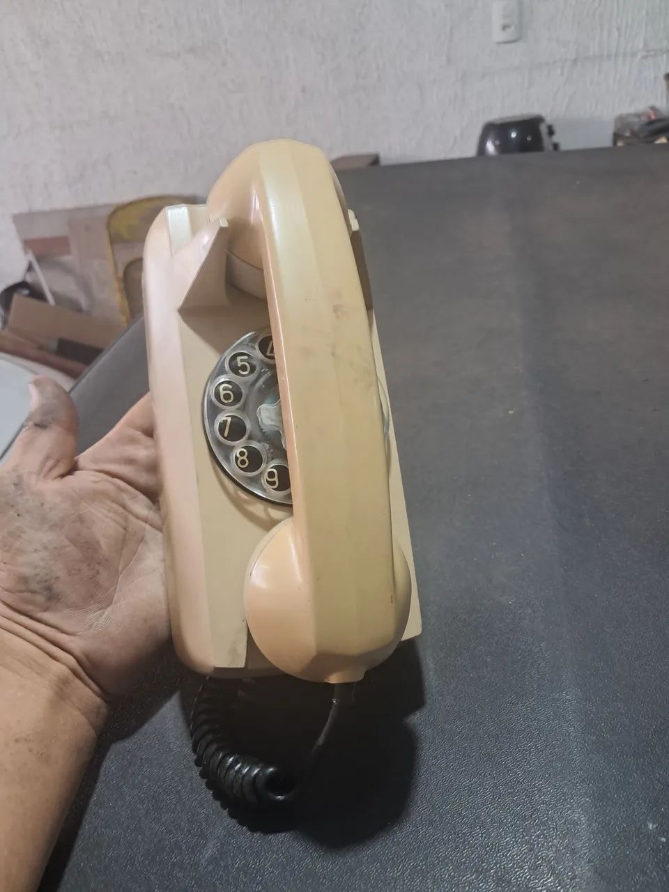 Telefone de parede antigo - Foto 3