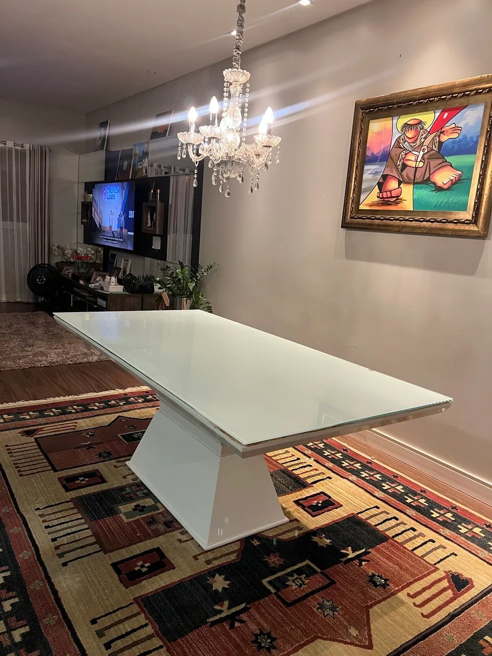 Mesa em laca branca  - Foto 2