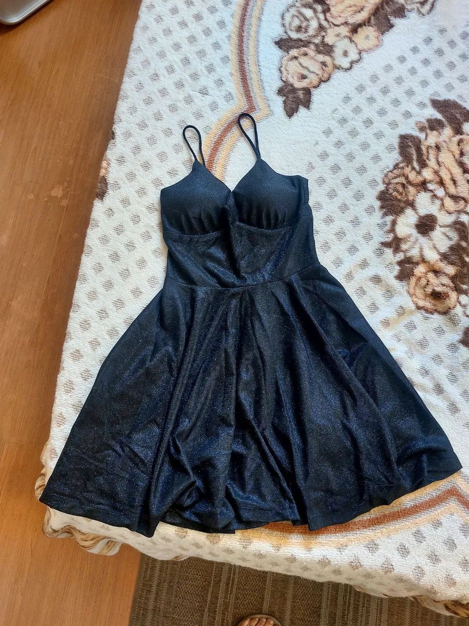Vestido com brilho curto 