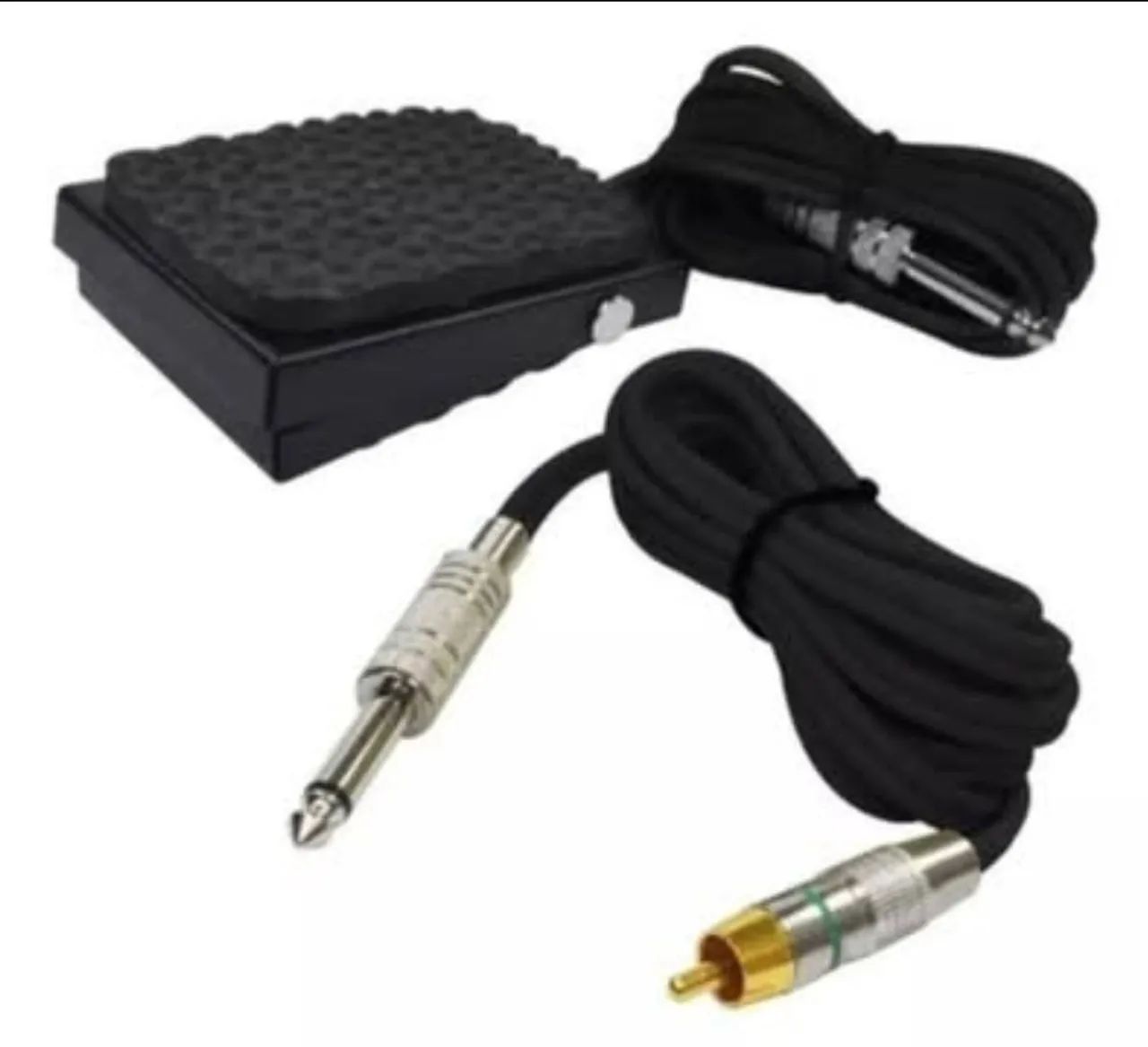 Fonte e maquininba Tatuagem, X-13 GOLD + Kit Pedal + Cabo RCA+ Clip Cord - Foto 3