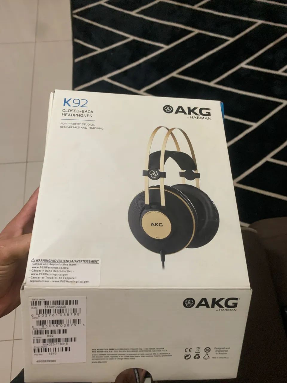 Headfone AKG K92 - Foto 2