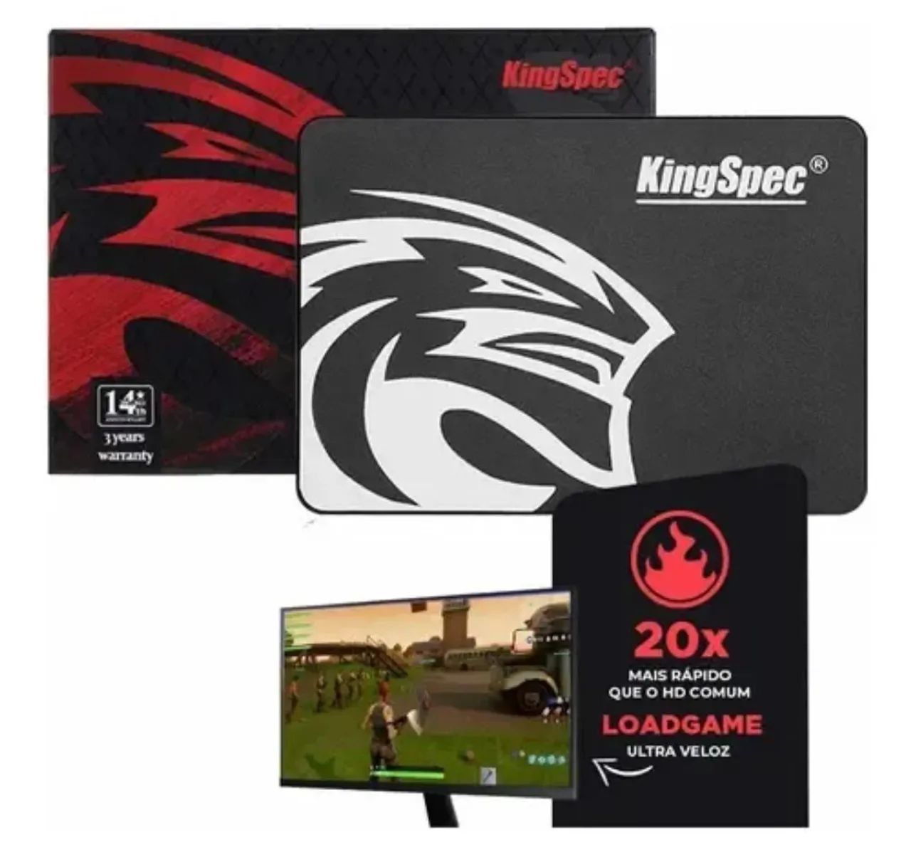 SSD Kingspec P4-120 120GB Para PC/Notebook/Xbox - Foto 5