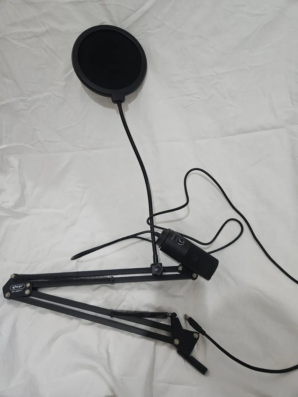 Microfone condensador USB   Fifine  
