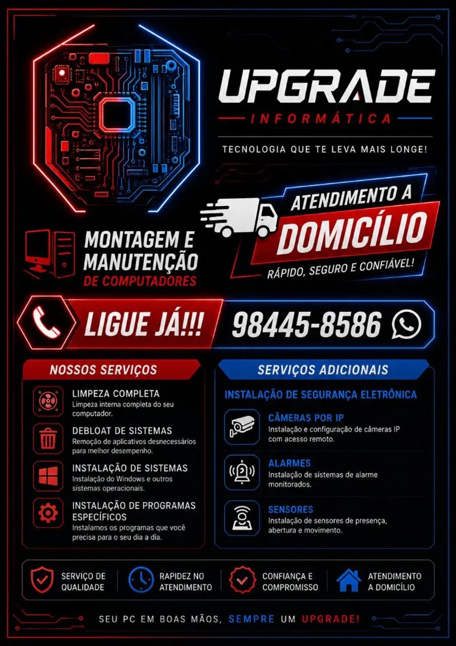 Montagem e manutenção de computadores e notebooks