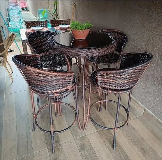 Conjunto de mesa bistrô 
