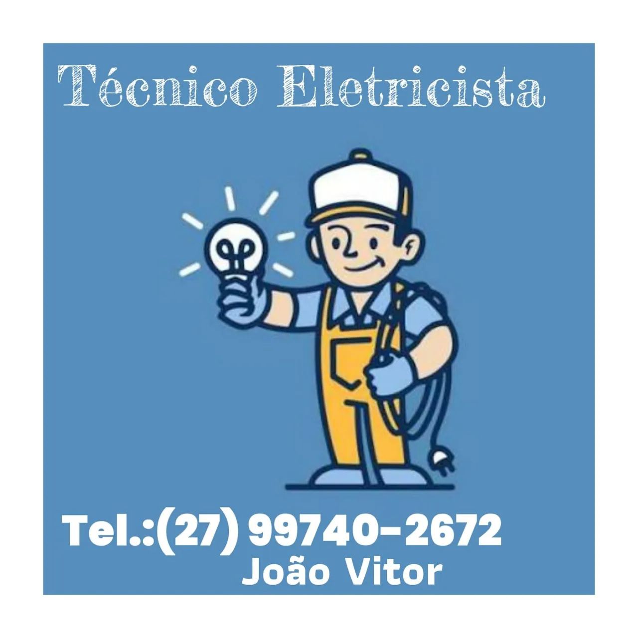 Sou técnico eletricista 