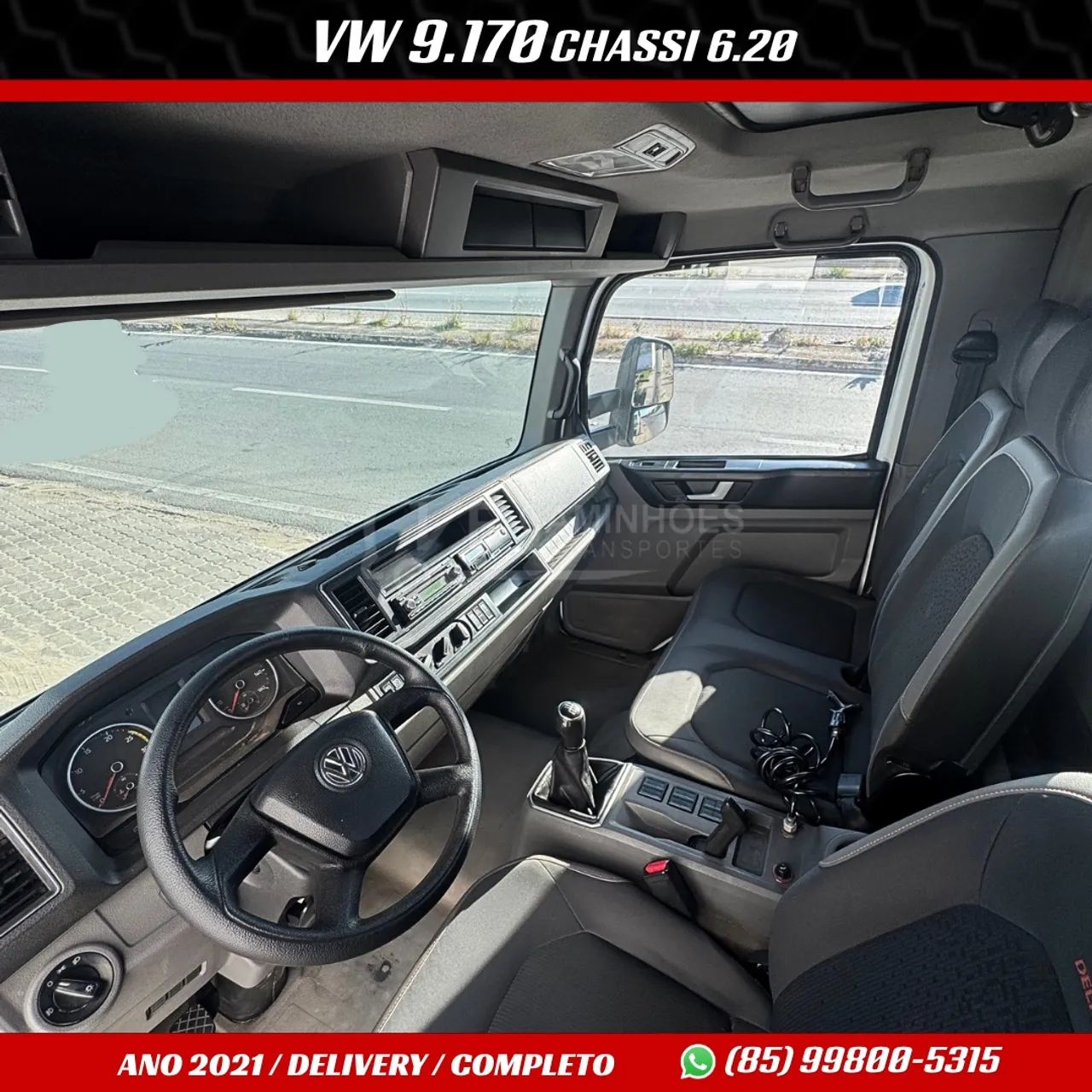 VW 9.170 | ANO 2021 | CHASSI 6,20M - Foto 2