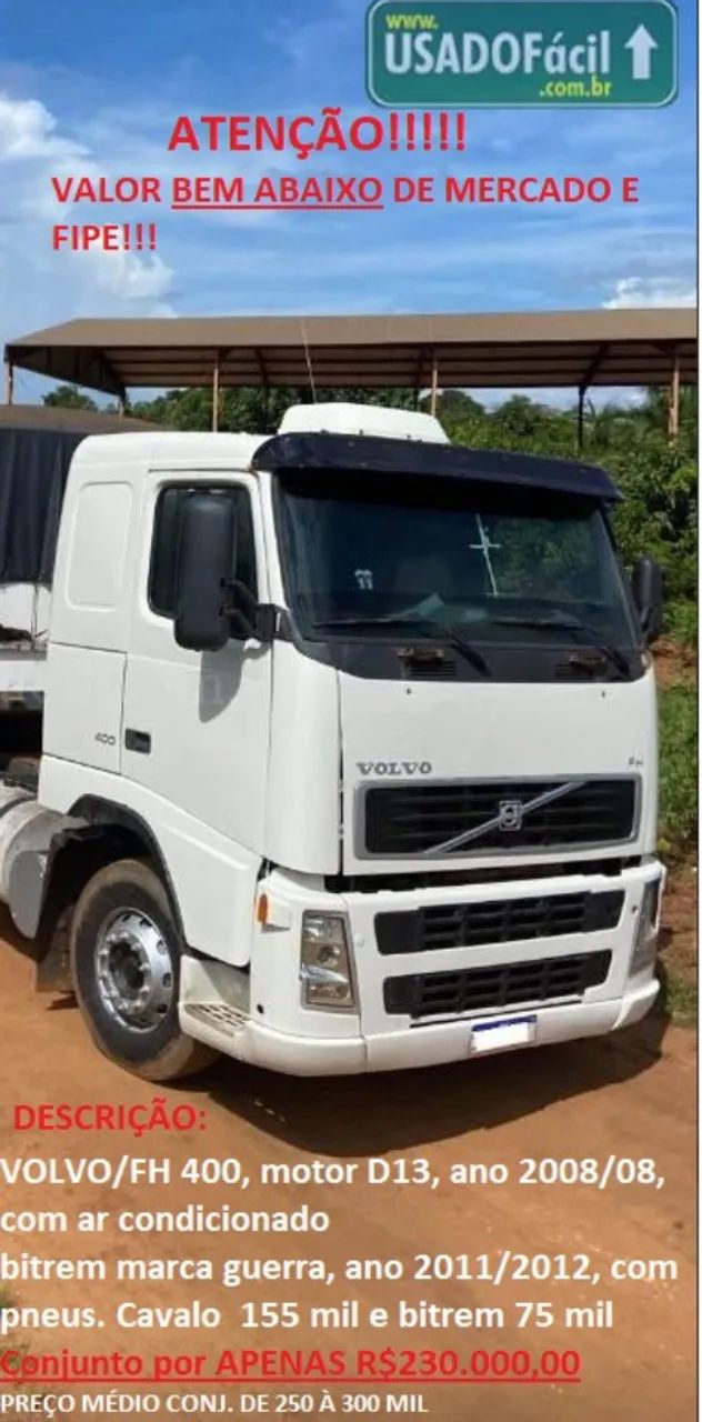 Vendo Volvo FH 400 ano 2008 - Foto 7