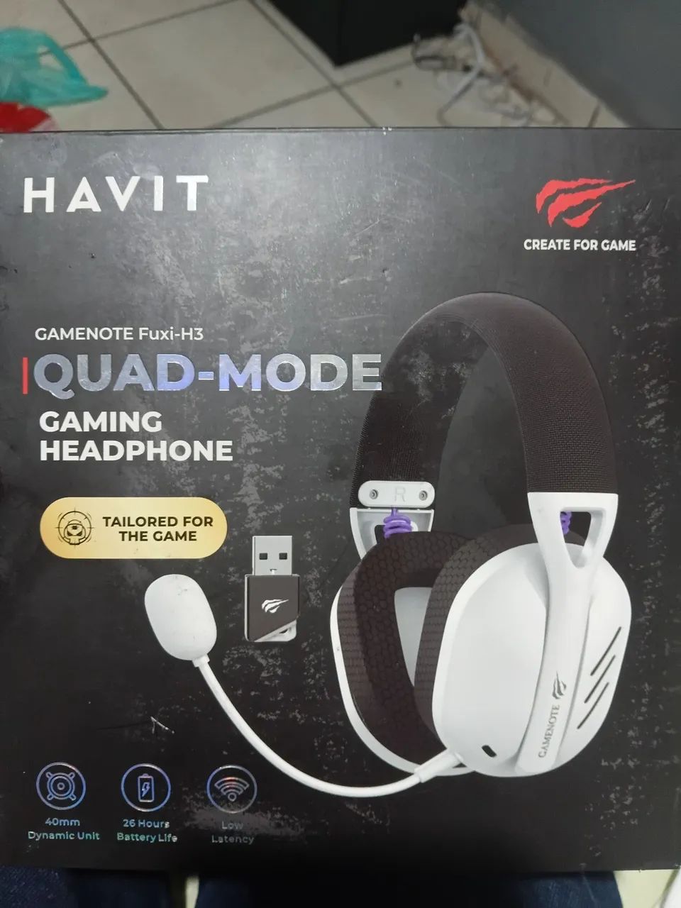 Fone game novo nunca usado 