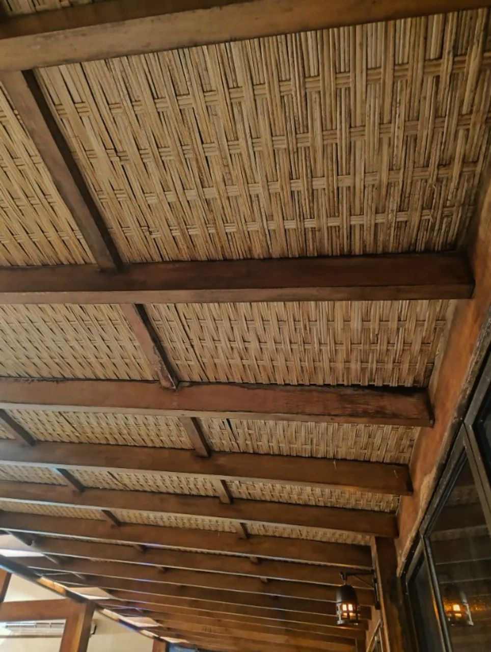 Forro de bambu ( esteira de bambu) 170,00 m2 - Foto 5