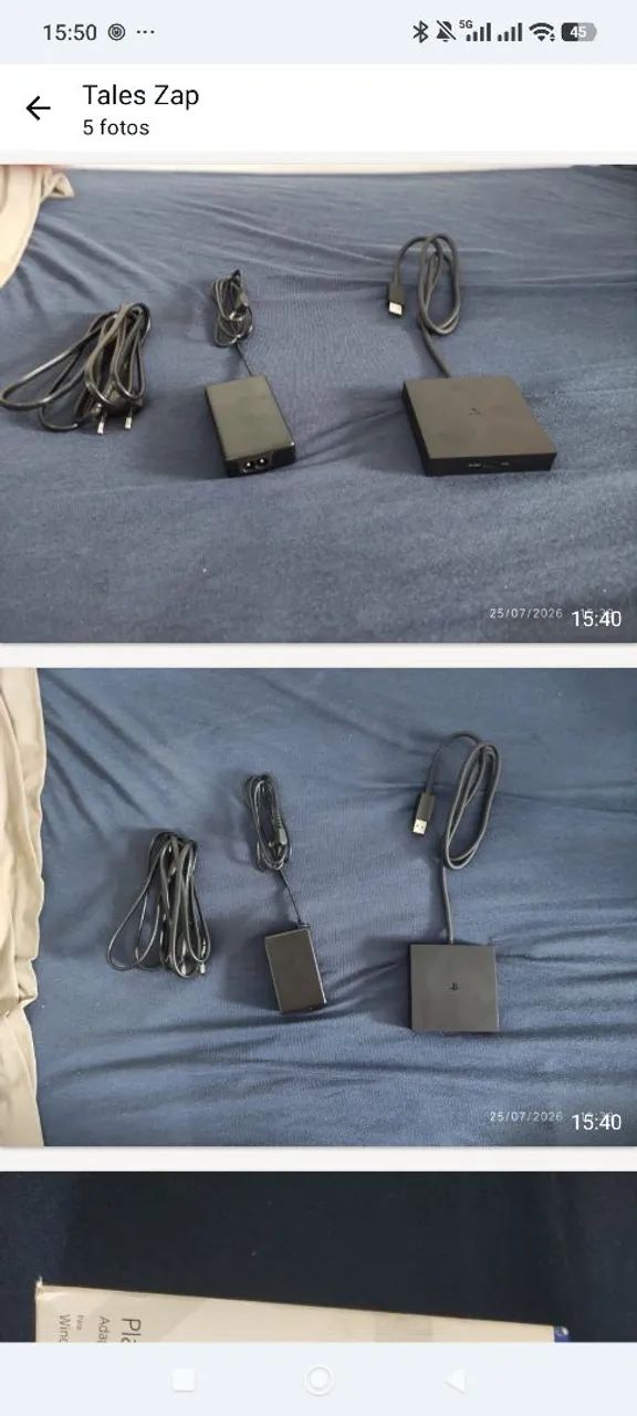 Óculos de realidade virtual PSVR2 semi novo - Foto 4