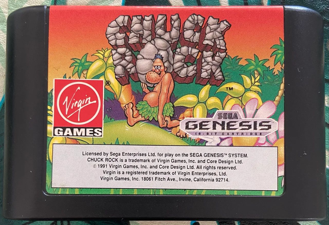 Jogo Mega Drive - Chuck Rock CIB - Foto 4